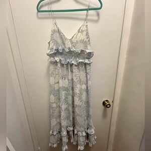 Floral midi dress
